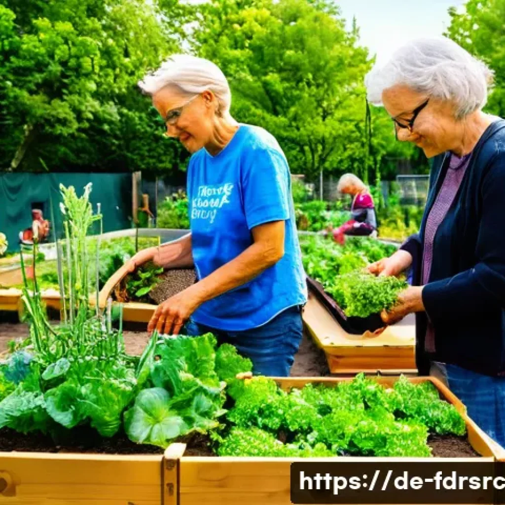 도시 식량 정의 활동의 미래 전망 - **Urban Community Garden & Knowledge Sharing (inspired by Prinzessinneng&auml;rten Berlin):**
    "A vibr...